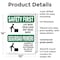 Signmission Safety Culture Sign, 10 in Width, Plastic, Rectangle, Bilingual OS-2PACK-SF-P-1014-L-10825 - alternate 2